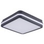 Preview: Kanlux LED- Deckenleuchte BENO Graphit IP54 Bewegungssensor 33347