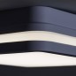 Preview: Kanlux LED- Deckenleuchte BENO Graphit IP54 33349