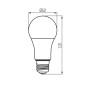 Preview: Kanlux Lampe IQ-LED A60 E27 Weiß 9.6W 33716