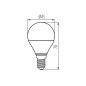 Preview: Kanlux Lampe IQ-LED G45 E14 Weiß 4.2W 33736