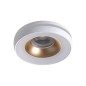 Preview: Kanlux Einbau-Downlight, Einbauleuchte ELICEO Gx5,3/GU10 Weiß/Gold 35283
