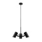 Preview: Kanlux Pendelleuchte, Hängelampe AGZAR C E14 Schwarz 3x 36252