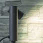 Preview: Kanlux Außenleuchte, Outdoorlampe USTI SP GU10 Anthrazit IP54 36561