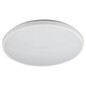 Preview: Kanlux LED Deckenleuchte Arvos 37W CCT warm-/tageslichtweiss 3000-6500K Fernbedienung Weiß Stahl Ø50cm 37332