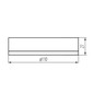 Preview: Kanlux Bewegungsmelder Zona Mini PIR Decke IP65 Reichweite 8m Weiß 37365