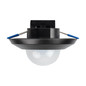 Preview: Kanlux Bewegungsmelder Sento PIR Decke IP44 Schwarz 37367