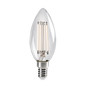 Preview: Kanlux LED Filament Kerze XLED E14 C35 4,5W 470lm warmweiss 2700K 37382