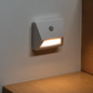Preview: Kanlux LED Orientierungsleuchte IRS 0,3W neutralweiss 4000K Bewegungsmelder IP54 Weiß 37392