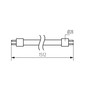 Preview: Kanlux LED Röhre T8 150cm G13 22W 2270lm tageslichtweiss 6500K 37635