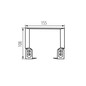 Preview: Kanlux Montagehalterung für LED Hallenstrahler HB Pro Strong 38137