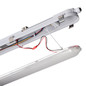Preview: Kanlux LED Feuchtraumleuchte MAH Pro 52W einstellbar neutralweiss 4000K IP66 Grau 150cm 38141
