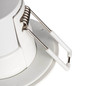 Preview: Kanlux LED Downlight Fizu 5,5W CCT warm-/neutral-/tageslichtweiss 3000K/4000K/6500K IP65 Weiß Ø8cm 38268