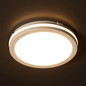 Preview: Kanlux LED Deckenleuchte Beno 40W CCT warm-/neutral-/tageslichtweiss 3000K/4000K/6500K IP65 Weiß Ø40cm 38386
