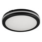 Preview: Kanlux LED Deckenleuchte Beno 40W CCT warm-/neutral-/tageslichtweiss 3000K/4000K/6500K IP65 Schwarz Ø40cm 38387