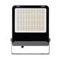 Preview: Kanlux LED Fluter Agor 200W einstellbar CCT warm-/neutral-/tageslichtweiss 3000K/4000K/6000K IP65 Schwarz Metall 38429