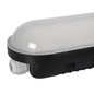 Preview: Kanlux LED Feuchtraumleuchte MAH Max 38W neutralweiss 4000K IP66 Schwarz 117,5cm 38469