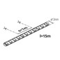 Preview: Kanlux LED Lichtschlauch Givro neutralweiss 4000K IP65 15m 38575