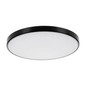 Preview: Kanlux LED Deckenleuchte S Plafon 20W CCT warm-/tageslichtweiss 3000-6500K dimmbar WLAN App Schwarz Ø39cm 38610