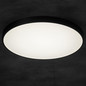 Preview: Kanlux LED Deckenleuchte S Plafon 20W CCT warm-/tageslichtweiss 3000-6500K dimmbar WLAN App Schwarz Ø39cm 38610