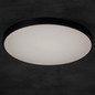 Preview: Kanlux LED Deckenleuchte S Plafon 20W CCT warm-/tageslichtweiss 3000-6500K dimmbar WLAN App Schwarz Ø39cm 38610