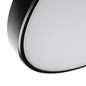 Preview: Kanlux LED Deckenleuchte S Plafon 20W CCT warm-/tageslichtweiss 3000-6500K dimmbar WLAN App Schwarz Ø39cm 38610