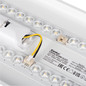 Preview: Kanlux LED Langfeldleuchte Lincea 45W einstellbar CCT warm-/neutral-/tageslichtweiss 3000K/4000K/6500K Weiß Stahl 120x17cm 38796