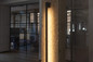 Preview: Kanlux LED Außenwandleuchte Yalte 8W neutralweiss 4000K IP54 Schwarz Aluminium 60cm 38890