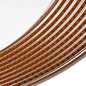 Preview: Kanlux LED Deckenleuchte Anbar 37W CCT warm-/tageslichtweiss 3000-6500K Fernbedienung Weiß Bronze Stahl Ø55cm 38930