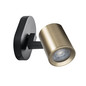 Preview: Kanlux Deckenstrahler Laurin GU10 Schwarz Gold Aluminium 38960