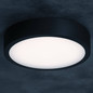 Preview: Kanlux LED Deckenleuchte Daber 13W einstellbar CCT warm-/neutralweiss 3000K/3500K/4000K IP66 Schwarz Ø25cm 39022