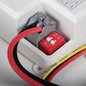 Preview: Kanlux LED Deckenleuchte Daber 20W einstellbar CCT warm-/neutralweiss 3000K/3500K/4000K Bewegungsmelder IP66 Weiß Ø30cm 39025