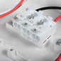 Preview: Kanlux LED Deckenleuchte Daber 20W einstellbar CCT warm-/neutralweiss 3000K/3500K/4000K Bewegungsmelder IP66 Weiß Ø30cm 39025
