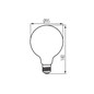 Preview: Kanlux LED Filament Globe XLED E27 G95 10,5W 1521lm neutralweiss 4000K 39087