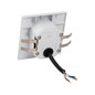 Preview: Kanlux LED Wandeinbauleuchte Exin 2,5W neutralweiss 4000K IP65 Weiß Aluminium 39138