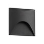 Preview: Kanlux LED Wandeinbauleuchte Exin 2,5W neutralweiss 4000K IP65 Grau Aluminium 39140