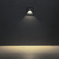 Preview: Kanlux LED Wandeinbauleuchte Exin 2,5W neutralweiss 4000K Bewegungsmelder IP65 Grau Aluminium 39143