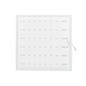 Preview: Kanlux LED Panel Blingo 40W neutralweiss 4000K 90Ra UGR19 Weiß Stahl 59,5x59,5cm 39170