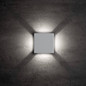 Preview: Kanlux LED Außenwandleuchte Refazi flach 6W neutralweiss 4000K IP54 Weiß 39180