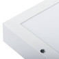 Preview: Kanlux LED Panel Aufbau Blingo 40W CCT warm-/neutral-/tageslichtweiss 3000K/4000K/6500K 90Ra Weiß Stahl 59,5x59,5cm 39230