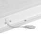 Preview: Kanlux LED Panel Blingo 38W CCT warm-/neutral-/tageslichtweiss 3000K/4000K/6500K 90Ra Weiß Stahl 59,5x59,5cm 39234