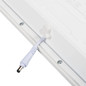 Preview: Kanlux LED Panel Blingo 24W neutralweiss 4000K 90Ra IP54 UGR19 Weiß Stahl 59,5x29,5cm 39238