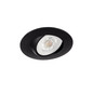 Preview: Kanlux LED Downlight Fizu 4W CCT warm-/neutral-/tageslichtweiss 3000K/4000K/6500K Schwarz Ø8cm 39260