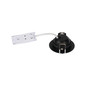 Preview: Kanlux LED Downlight Fizu 4W CCT warm-/neutral-/tageslichtweiss 3000K/4000K/6500K Schwarz Ø8cm 39260