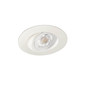 Preview: Kanlux LED Downlight Fizu 4W CCT warm-/neutral-/tageslichtweiss 3000K/4000K/6500K Weiß Ø8cm 39261