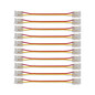 Preview: Kanlux Verbinder für LED Streifen CCT 10mm Verbindungskabel 39528
