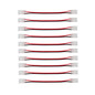 Preview: Kanlux Verbinder für LED Streifen einfarbig 10mm Verbindungskabel 39532