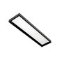 Preview: Kanlux Einbaurahmen für LED Panel Sky-V 30x120cm Schwarz Stahl 39757