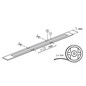 Preview: Kanlux LED Streifen 5m LCOB 8W/m 24V tageslichtweiss 6500K 90Ra dimmbar IP65 5mm 39798