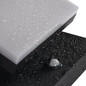 Preview: Kanlux LED Außenwandleuchte Xerto 20W CCT warm-/neutral-/tageslichtweiss 3000K/4000K/6500K Bewegungsmelder IP44 Schwarz Aluminium 45819