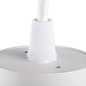 Preview: Kanlux Pendelleuchte für 1-Phasen Stromschiene ATL GU10 Weiß Eisen 30cm 45919